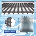 thumbnail image 2 of 24 Pack Modular Interlocking Floor Mat Rubber Tiles 11.8"x11.8" Drainage Interlocking Tiles Drain Holes Non-Slip Drainag, 2 of 7