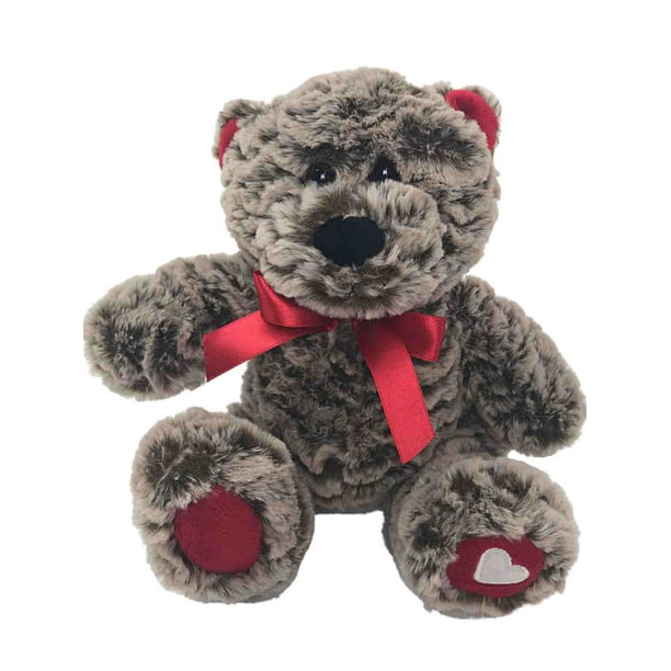 Animal Adventure Small Frosted Brown Teddy Bear Stuffed Animal 7.5