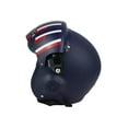 thumbnail image 4 of Studio Halloween Adult's Air Force Combat Pilot Dark Blue Maverick Helmet Costume Accessory, 4 of 5