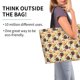 thumbnail image 2 of Balery Thanksgiving Bolsa Tote Estilo Estético con Cremalleras, Bolsa de Hombro, Bolsa de Compras Grande y Plegable, 2 of 8