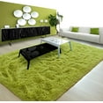 thumbnail image 4 of Junovo Super Soft Fluffy Area Rugs Modern Shag Rug for Bedroom Living Room,Cute Carpets for Kids Nursery Girls Home Dorm,6'x9',Green, 4 of 7