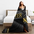 thumbnail image 5 of College of A Wooster Fleece Blanket, Very Soft Microfiber Flannel Blanket for Couch Warm and Cozy for All Seasons, 5 of 6