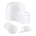 thumbnail image 7 of Baseball Helmet Ice Cream Snack Bowl Mini Baseball Party Dessert Ice Cream Bowl (White, 6 pcs), 7 of 7
