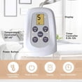 thumbnail image 3 of Mayincolor Electric Heated Blanket, 84" x 62" Twin Size Electric Blanket with 10 Heating Levels and 12 Hours Auto-Off, Soft Flannel Blanket with ETL & FCC Certification, Grey, 3 of 7