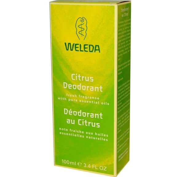 Weleda Deodorant Citrus, 3.4 Fl Oz (Pack Of 2)