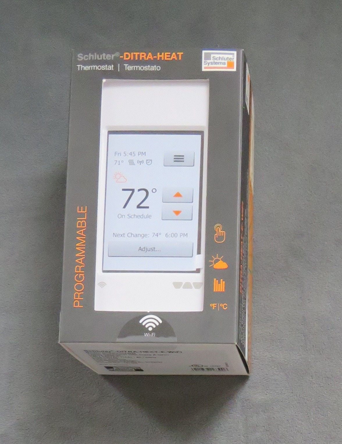 Schluter Ditra Heat E Rs Thermostat Manual