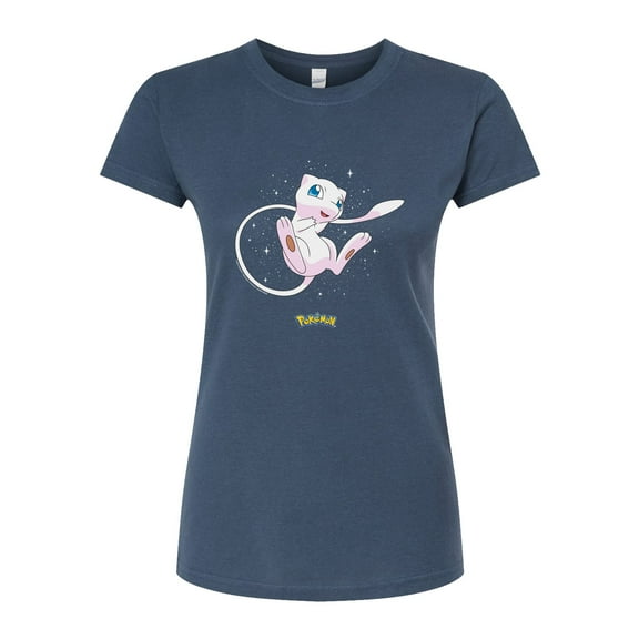Pokémon - Starry Mew - Juniors Fitted Graphic T-Shirt