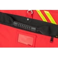 thumbnail image 6 of K-Cliffs Heavy Duty Polyester  Unisex Rolling EMT Gear Bag, Fireman Equipment Duffel with Wheels Red, 6 of 14