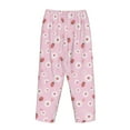 thumbnail image 5 of Balery Hand Drawn Strawberry print Women's Pajama Pants,Ultra Lightweight Pjs,Lounge Pant-X-Large, 5 of 9