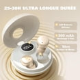thumbnail image 3 of Confortable Mini Bluetooth Écouteurs sans fil Écouteurs Bluetooth Petits Caché Intra Ariculaires, Léger pour Sommeil Bluetooth Antibruit Résistance à L'eau étanchéité IPX4, 3 of 5
