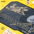 thumbnail image 3 of Space Moon Desk Pad - Scifi Large Mousepad Mat, 3 of 6