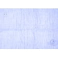 thumbnail image 1 of Ahgly Company Machine Washable Indoor Rectangle Solid Blue Modern Area Rugs, 5' x 8', 1 of 4