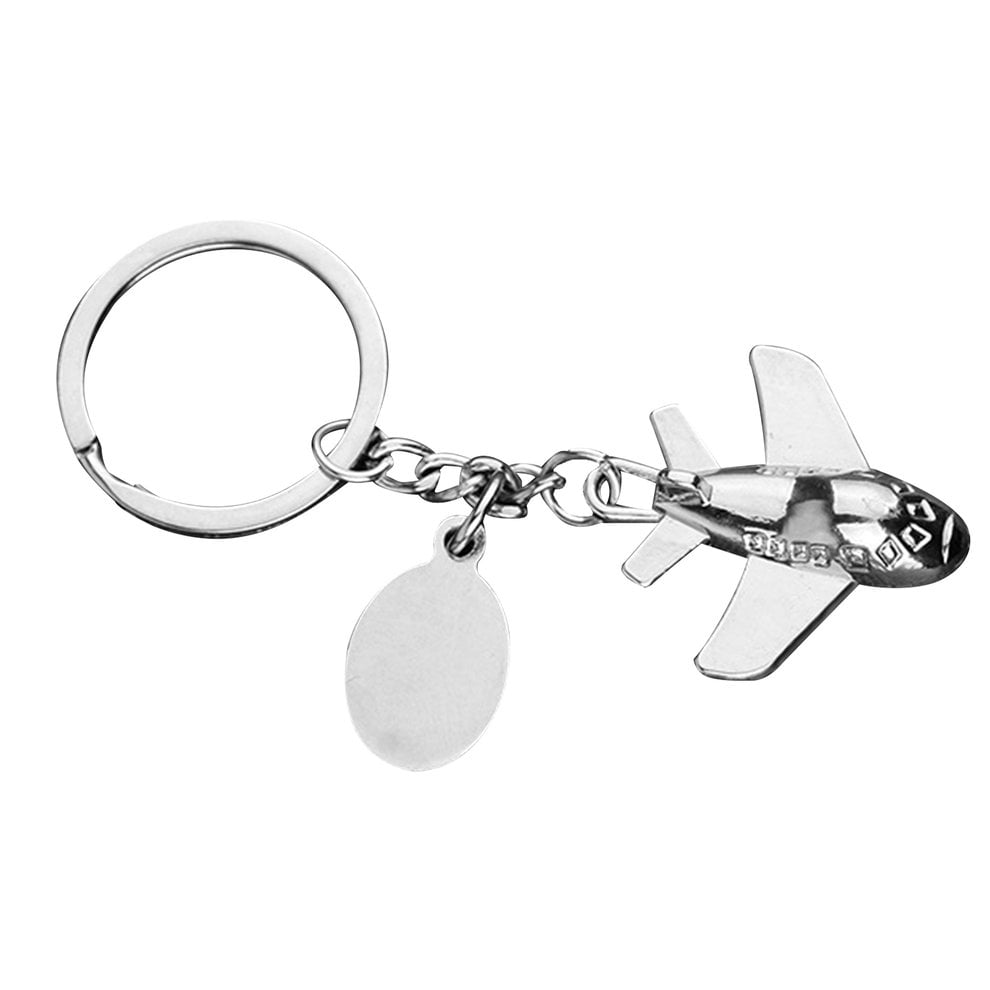 Cute Plane Aircraft Keychain KeyRing Pendant Gift Present Creative LP Cute Plane Aircraft Keychain KeyRing Pendant Gift Present Creative LP