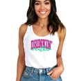 thumbnail image 3 of Drinkin Weather Tank Top for Women Cute Summer Drinking Sleeveless Tee for Adults White Tank Top XX-Large, 3 of 5