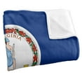 thumbnail image 3 of Virginia Flag Officially Licensed Silky Touch Super Soft Throw Blanket 50' x 60', 3 of 6