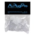 thumbnail image 1 of Juntas y tapas de tapones resistentes a la intemperie APlugPro Clear, 10 unidades, 1 of 9