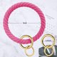 thumbnail image 3 of Llavero, pulsera de silicona, llavero, brazalete, pulsera, soporte para mujer y niña, 3 of 4