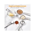 thumbnail image 4 of Measuring Spoons: U-Taste 18/8 Stainless Steel Measuring Spoons Set of 9 Piece: 1/16 tsp, 1/8 tsp, 1/4 tsp, 1/3 tsp, 1/2 tsp, 3/4 tsp, 1 tsp, 1/2 tbsp, 4 of 4