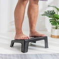 thumbnail image 4 of CSChome Chaise de Bureau Confortable Épaissie Respirante Repose-Pieds Antidérapant avec Joint Design Roue sous Table Tabouret de Repos, 4 of 6