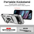 thumbnail image 5 of TECH CIRCLE for Google Pixel 9 Pro XL,Rugged Phone Case with Slide Camera Kickstand TPU Bumper Drop Proof Durable Military Grade Protective Case for Google Pixel 9 Pro XL 6.8" 2024,Silver, 5 of 9