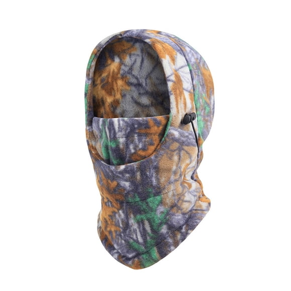 ZZkhGO Masque Facial de Moto, Masque de Ski Coupe-Vent d'Hiver, Cagoule en Molleton pour Hommes Femmes Protection contre le Froid