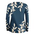 thumbnail image 4 of Ichuanyi Womens Tops, Fall and Winter Clearance Women's Fashion Casual O-Neck Stitching Contrast Color Long Sleeve T-shirt Blouse, 4 of 4