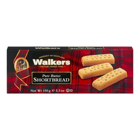 (2 Pack) Walkers Pure Butter Shortbread Cookies, 5.3