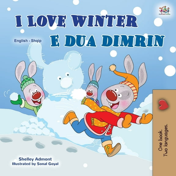 English Albanian Bilingual Collection I Love Winter (English Albanian Bilingual Book for Kids), (Paperback)