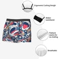 thumbnail image 3 of Balery cool rock Skull Calzoncillos bóxer para hombre, ropa interior de algodón suave y transpirable con cinturilla de nailon-Large, 3 of 5