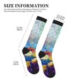 Compression Socks for Women and Men, Spring Flower Seasonal Wicking