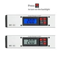 thumbnail image 3 of 400mm/16inch 0-225 Degree Protractor Spirit Level Digital Angle Finder Gauge Meter ,Water-Proof & Dust Resistant, 3 of 6