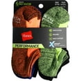 thumbnail image 6 of Hanes Boys' Performance No Show Socks  6 Pack   Size L Shoe Size 3-9, 6 of 6