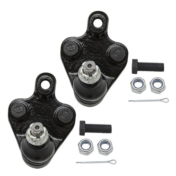 Detroit Axle - Front 2pc Ball Joints for Scion tC Toyota Corolla Toyota Matrix Pontiac Vibe, 2 Lower Ball Joints Set Replacement
