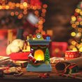 thumbnail image 3 of Navidad resina Santa luz mesa decoración chimenea lámpara luminosa Navidad temática luz, 3 of 5