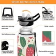 thumbnail image 4 of Strawberry Fruit 32oz Sports Water Bottles Leakproof Tritan Bottle with Straw BPA Free Clear Bottle for Fitness Gym Outdoor Cycling, 4 of 7