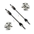 thumbnail image 1 of Kugel Rear CV Axle Drive Shaft and Complete Wheel Hub Bearing Assembly Kit for Car Jeep Patriot Compass Dodge Caliber - Left Right Side (Driver Passenger) KN7-100717, 1 of 11