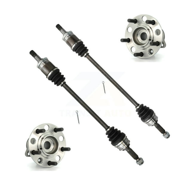 Kugel Rear CV Axle Drive Shaft and Complete Wheel Hub Bearing Assembly Kit for Car Jeep Patriot Compass Dodge Caliber - Left Right Side (Driver Passenger) KN7-100717
