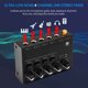 thumbnail image 2 of Mezclador de audio Mezclador estéreo de línea de 4 canales de ruido ultra bajo 4 entradas 1 salida DC 5V Mini mezclador de audio portátil Micrófono Mezcladores de teclado de bajo de guitarra para Club Meterk Mezclador de audio, 2 of 6
