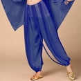 thumbnail image 3 of GJSYRH Women Girls Sequins Belly Dance India Arabian Stage Performance Coins Harem Pants Trousers, 3 of 3
