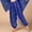 Blue, variant on Women's Sequins Harem Pants Belly Dance Performance Pants Chiffon Sparkle Wide Leg Dance Trousers Casual Party Bottoms,Hot Pink,One Size
