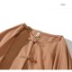 thumbnail image 5 of Camisas Hombre Manga Larga Hombres Hanfu Layman Gabardina Estilo Tang Camisas largas Cárdigan (Coffee, 3XL), 5 of 7