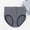 c01Gray, variant on Womens High Waisted Underwear High-Cut Soft Stretch Briefs Ladies Cheeky Bikini Panties Blue XL