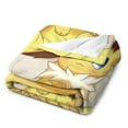 thumbnail image 3 of Pokemon Eevee Jolteon Throw Blanket Cute Flannel for Boys Girls Men Women, 3 of 7