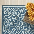 thumbnail image 6 of Mainstays 5' x 7' Blue Traditional Medallion Outdoor Rug, 6 of 7