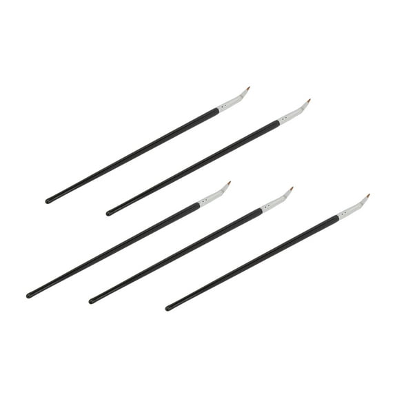 5pcs Bent Eyeliner Brush Multifunctional Makeup Angled Brushes Cosmetic Tool for Concealer