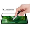 thumbnail image 5 of Screen Protector for Motorola Moto G 5G /Moto G 2025 Tempered Glass Screen Protector [Full Coverage] Curved Black Edged 9H Hardness Glass Screen Protector - Clear Black, 5 of 10