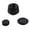 Black, variant on YAHHU 25mm (0.98 inches) F1.8 Silver Mini CCTV C Mount Wide Angle Camera Lens for Nikon Mirrorless Cameras, Lightweight Photography Accessory with Caps, Multipurpose Lens