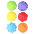 thumbnail image 3 of Pelotas sensoriales para apretar con textura 3D y pinchos para masajear y aliviar el estrés, juguetes para fiestas infantiles., 3 of 14