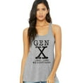 thumbnail image 4 of Unisex Generation X Tank Top – 'We Don’t Care' 1965–1980 Graphic Sleeveless Shirt for Men and Women, 4 of 6