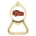 thumbnail image 1 of Deep Red Classic Cars patrón silueta Botellas de cerveza, abrelatas de acero inoxidable., 1 of 3